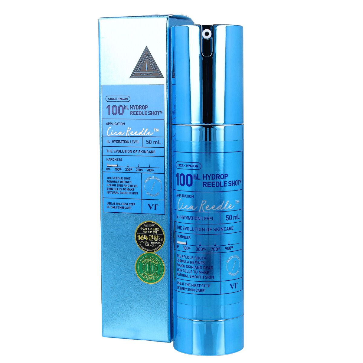 VT Cosmetics 100hL Hydrop Reedle Shot Ser hidratant pentru față 50ml