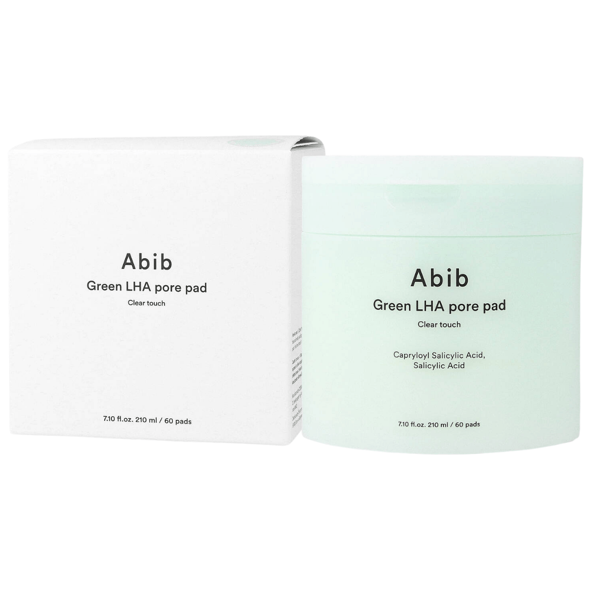 Abib Green LHA Pore Pad Pads purificatoare de tonifiere 60 bucăți