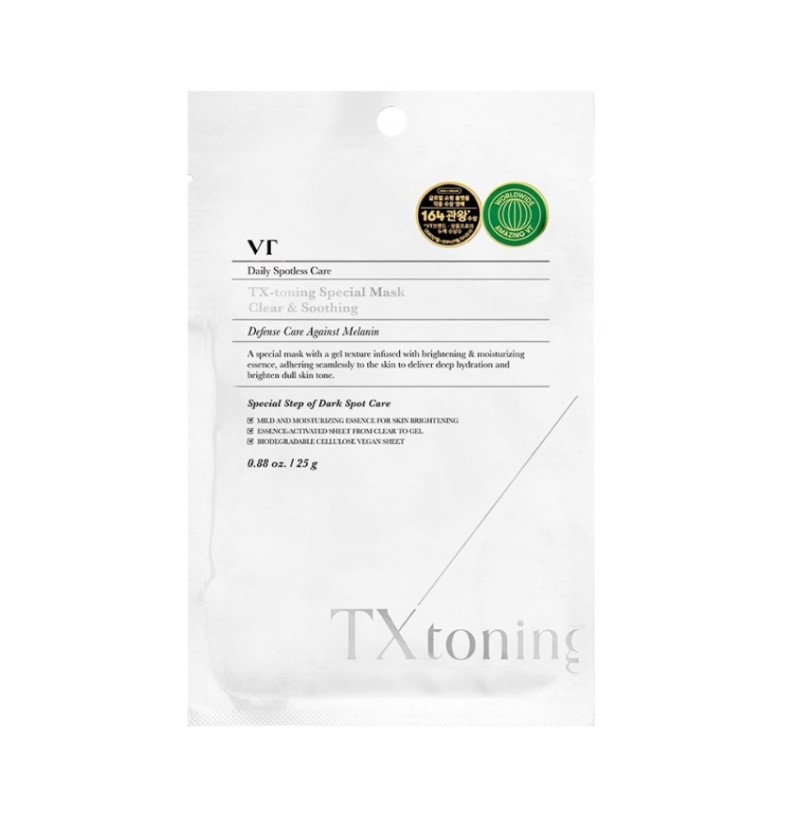 VT Cosmetics TX Toning Brightening Sheet Mask