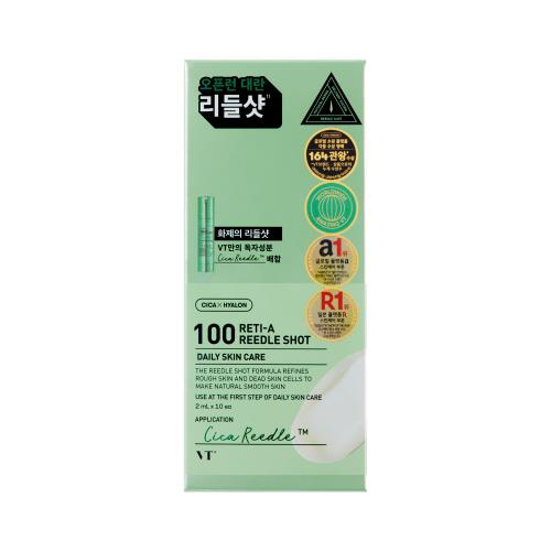 VT Cosmetics 100 Reti-A Reedle Shot Ser facial 10x2ml