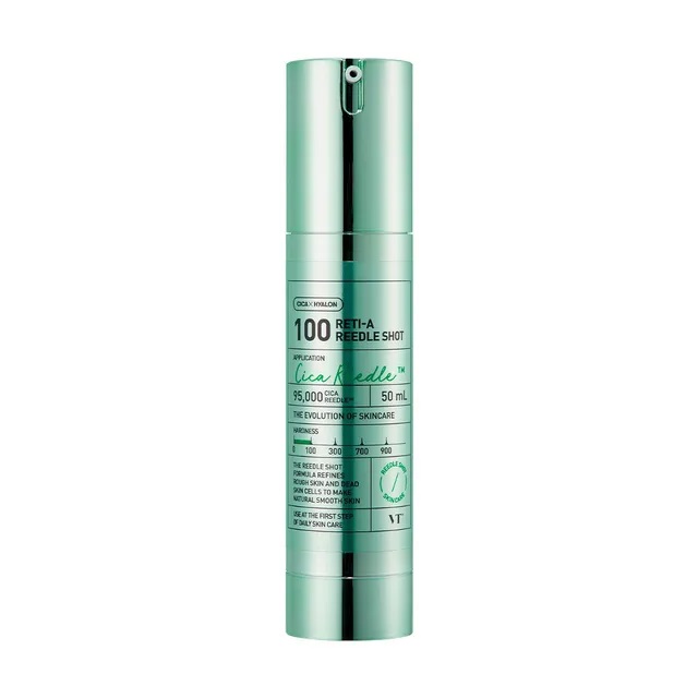 VT Cosmetics 100 Reti-A Reedle Shot Ser facial anti-îmbătrânire 50ml