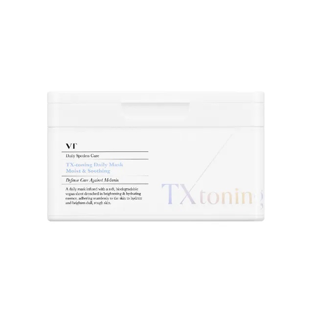 VT Cosmetics TX Toning Brightening Sheet Mask Set