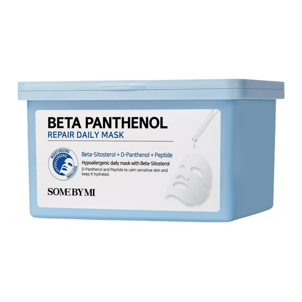 Some By Mi Beta Panthenol Repair Daily Sheet Mask Set cu pantenol și peptide