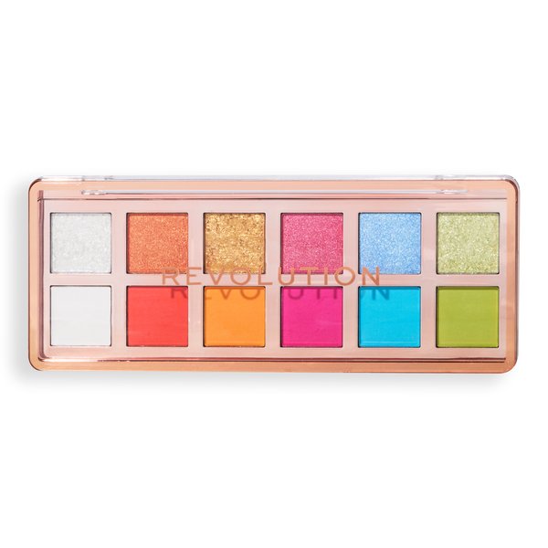 Paleta de farduri de ochi Makeup Revolution The Vibrant Icon