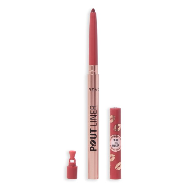 Makeup Revolution Pout Liner Lip Liner Burnt Cherry Red