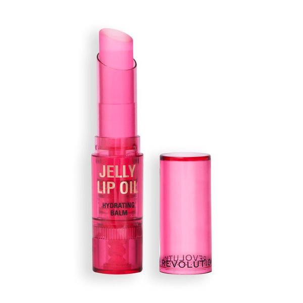 Makeup Revolution Jelly Lip Oil Hydrating Lip Balm Watermelon Crush