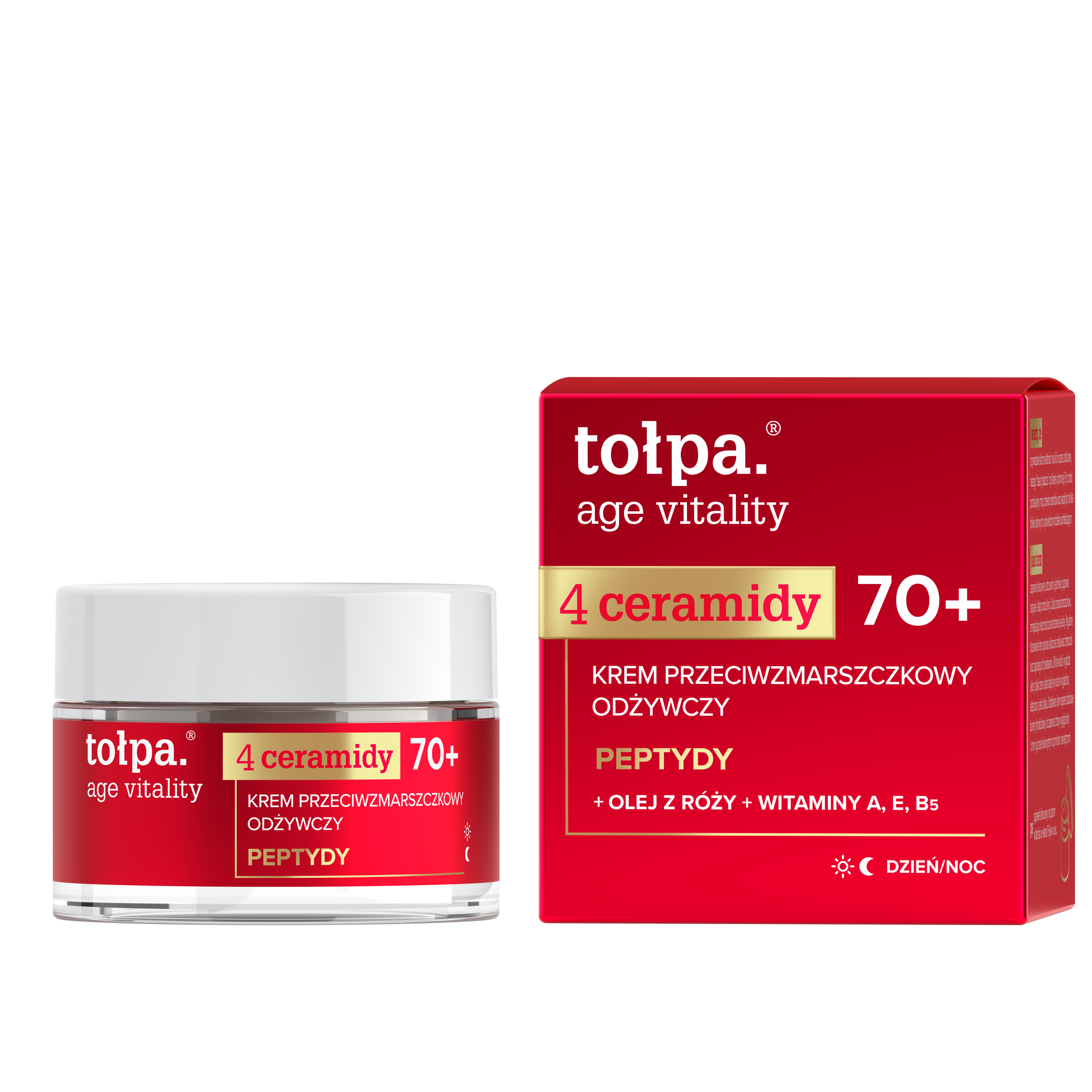 Tolpa Age Vitality 4 Ceramides Cremă hrănitoare antirid 70+ 50ml