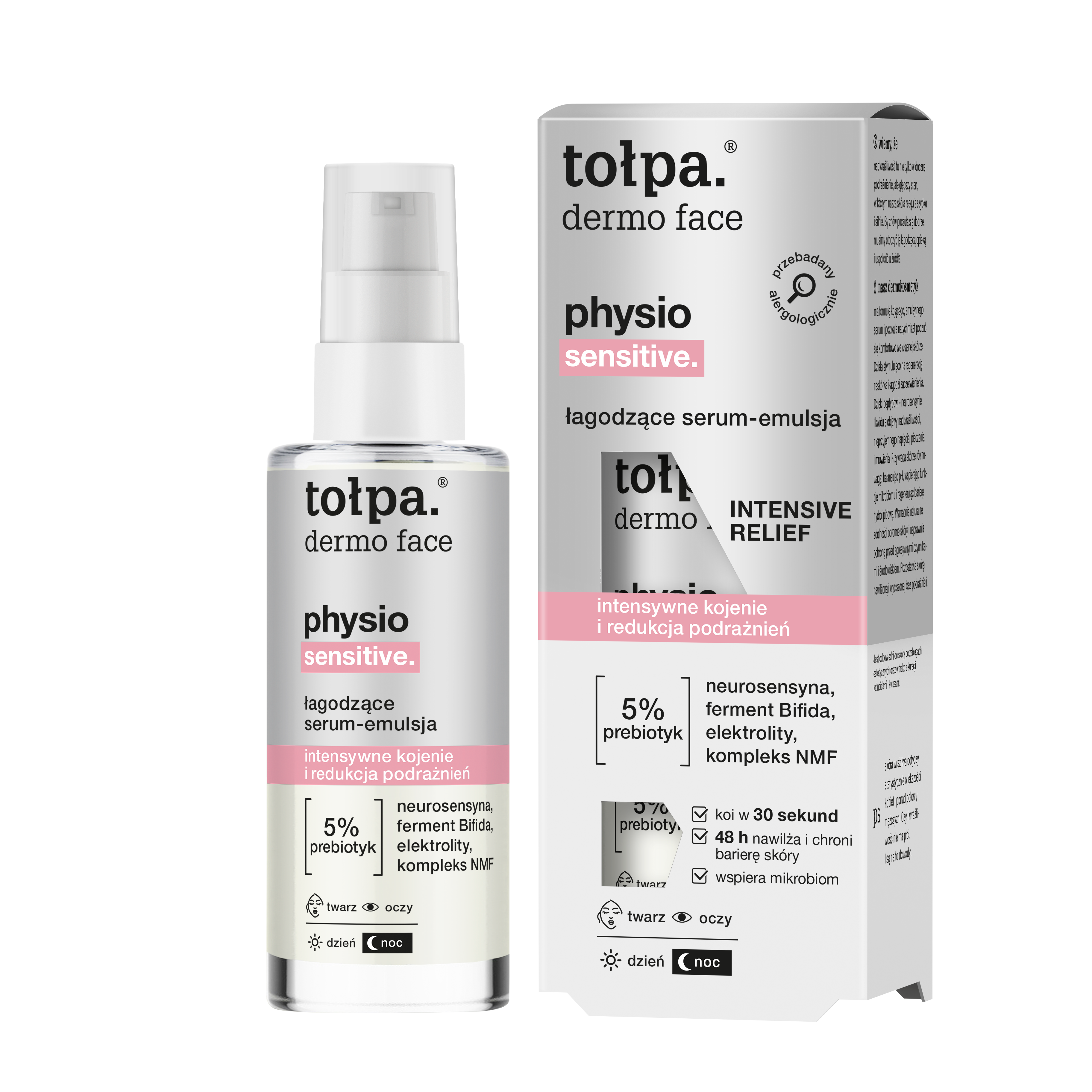 Tolpa Dermo Face Physio Sensitive Ser calmant-Emulsie 45ml
