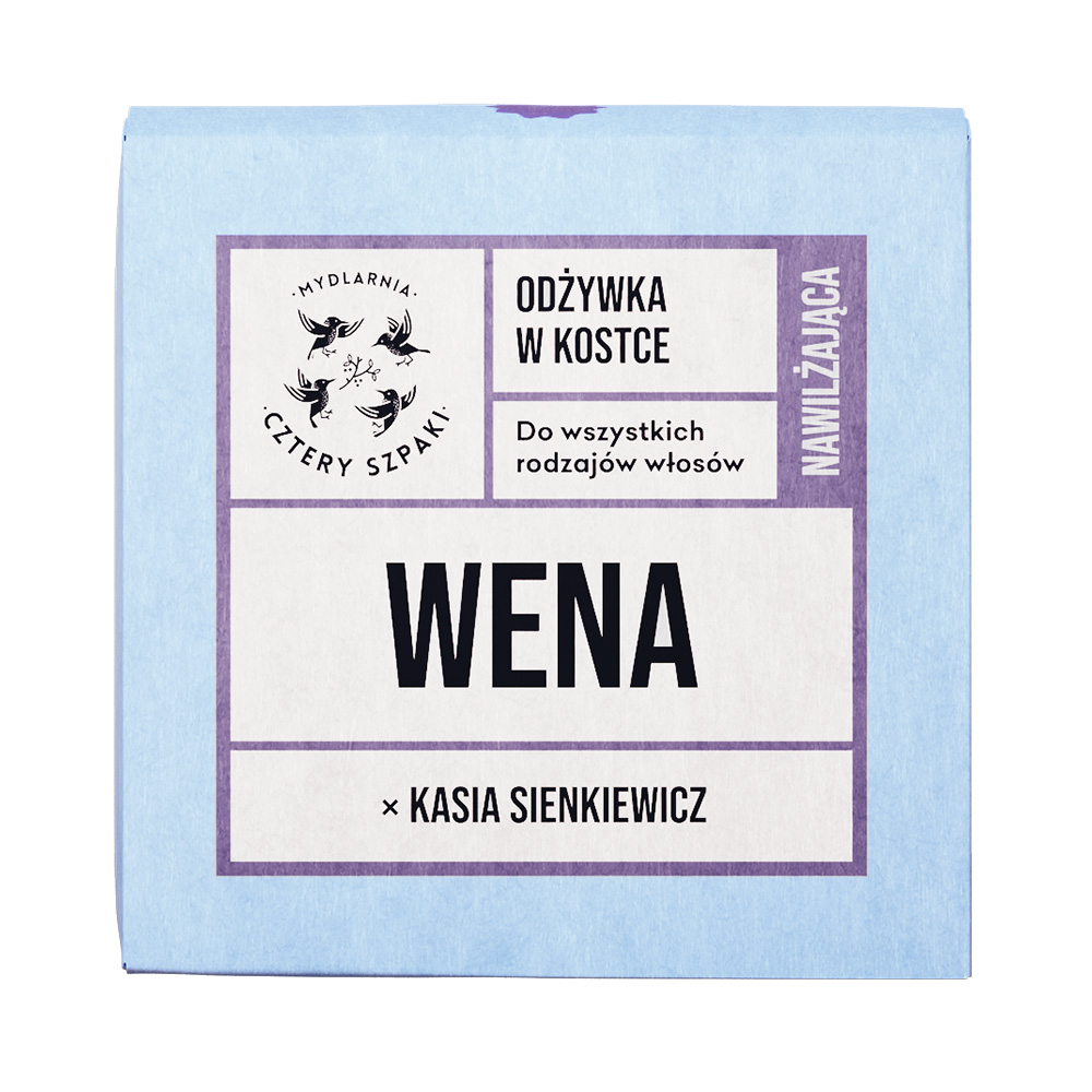 Mydlarnia Cztery Szpaki Wena x Kasia Sienkiewicz Balsam hidratant în cub