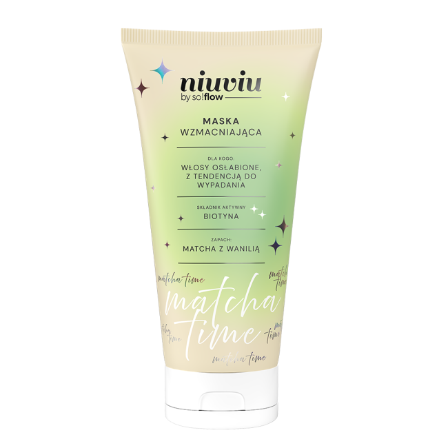 niuviu by So!flow Matcha Time Mască de păr fortifiantă 200ml