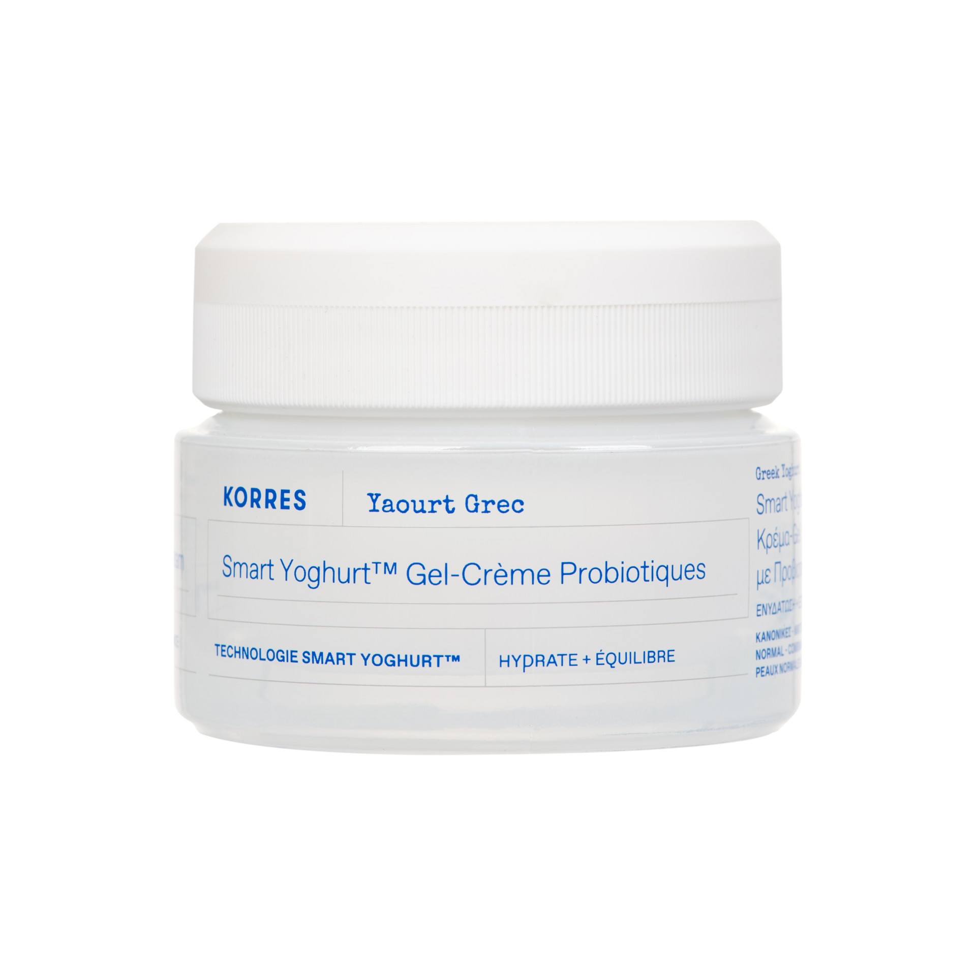 KORRES GREEK YOGHURT Gel-cremă hidratant cu iaurt inteligent cu probiotice 40ml