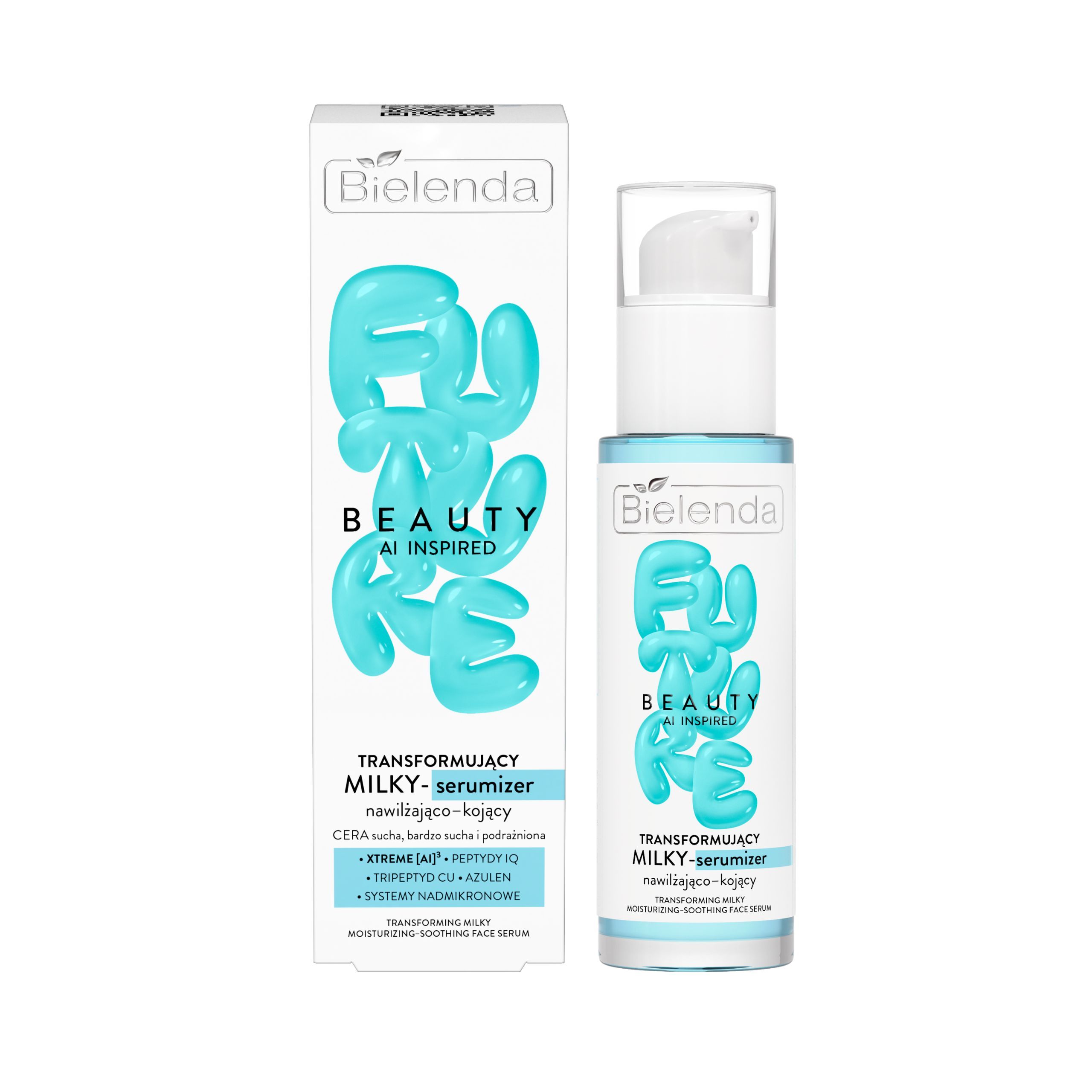 Bielenda Future Beauty Transforming Milky-Serumizer hidratant și calmant 30ml