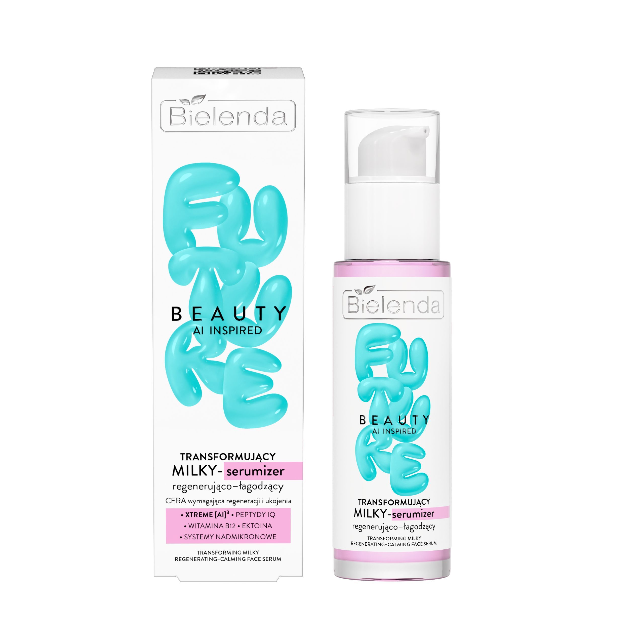 Bielenda Future Beauty Transforming Milky-Serumizer Regenerant și Calmant 30ml