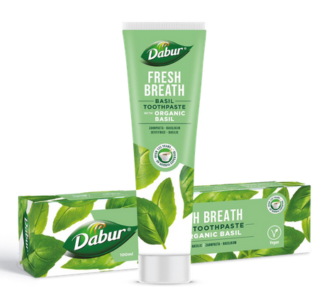 Pastă de dinți Dabur cu busuioc organic 100ml