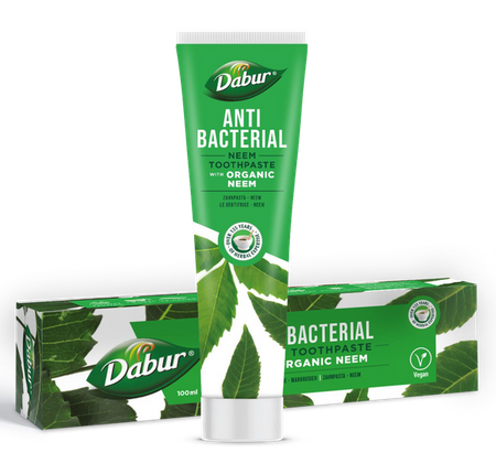 Dabur Pastă de dinți antibacteriană cu Neem organic 100ml