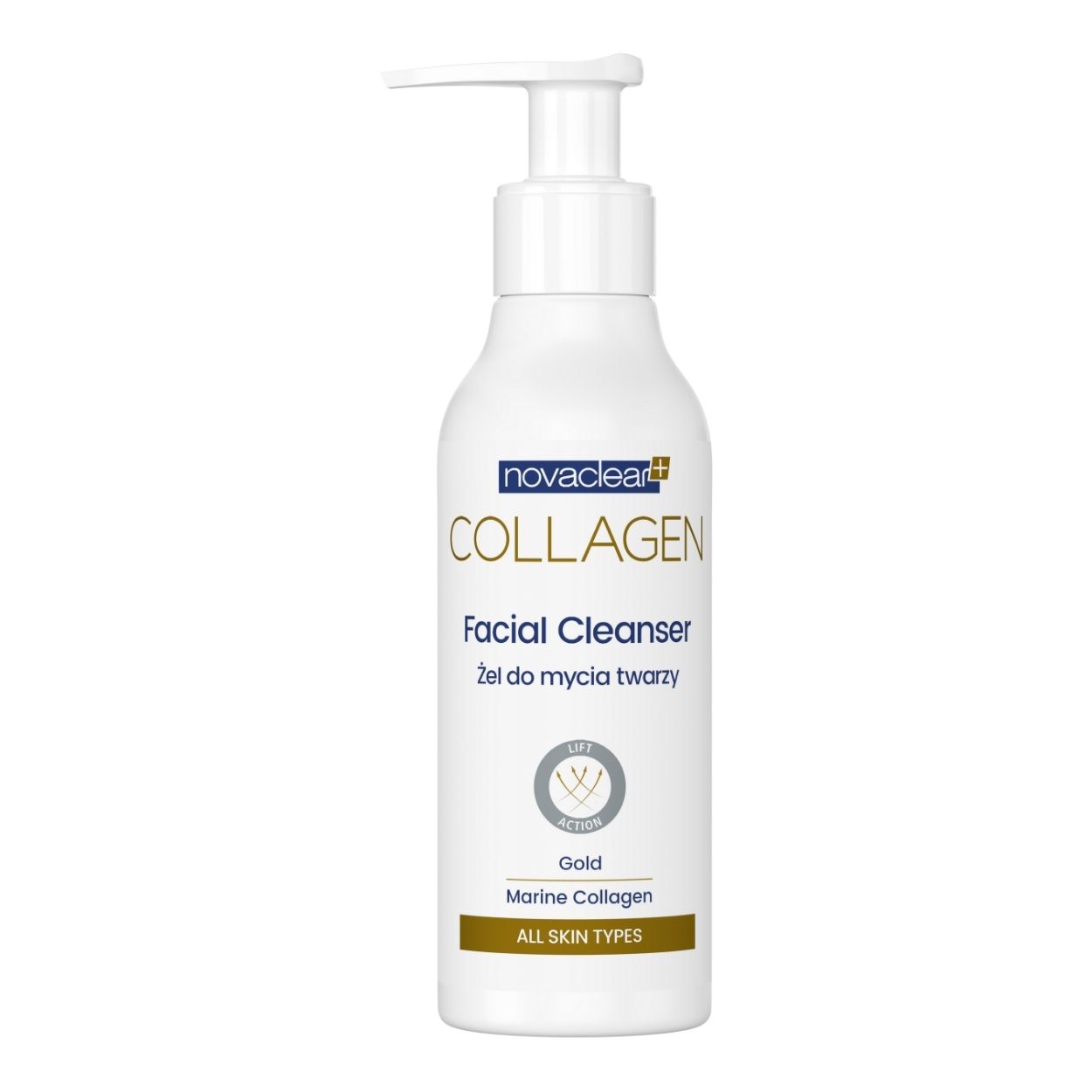 Novaclear Gel de spălare facială cu colagen 150ml