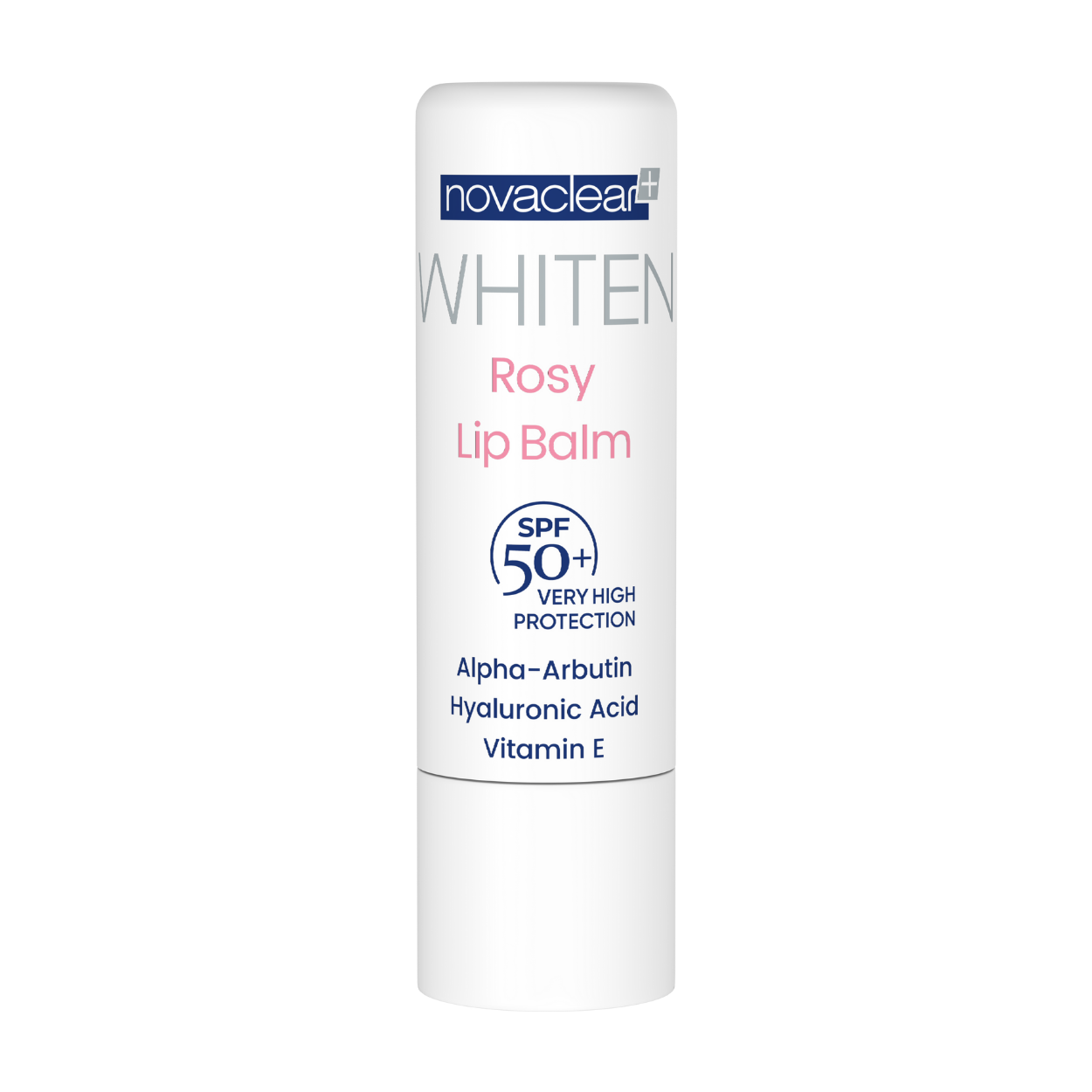 Novaclear Whiten Rosy Lip Balm Balsam protector pentru buze cu filtru SPF50+