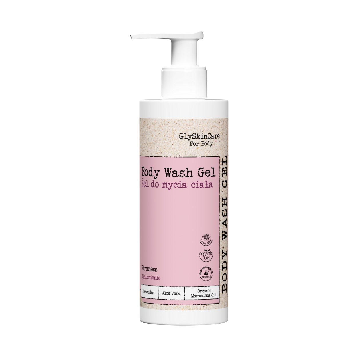GlySkinCare Gel de spălare a corpului cu efect de fermitate 200ml
