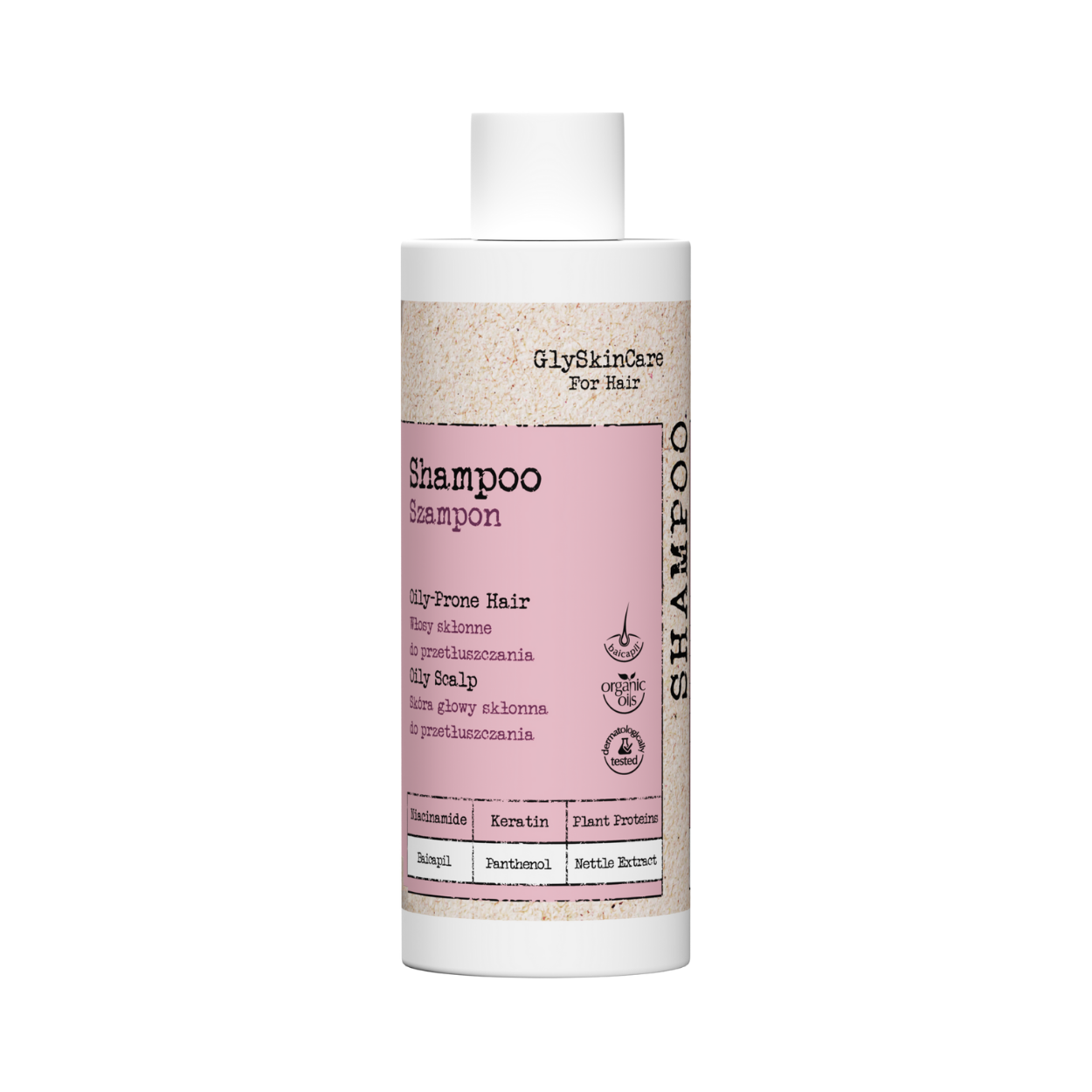 Șampon GlySkinCare pentru păr predispus la uleiuri 200ml