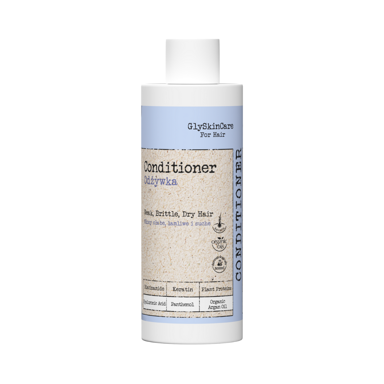 Balsam GlySkinCare pentru păr slab, fragil și uscat 200ml
