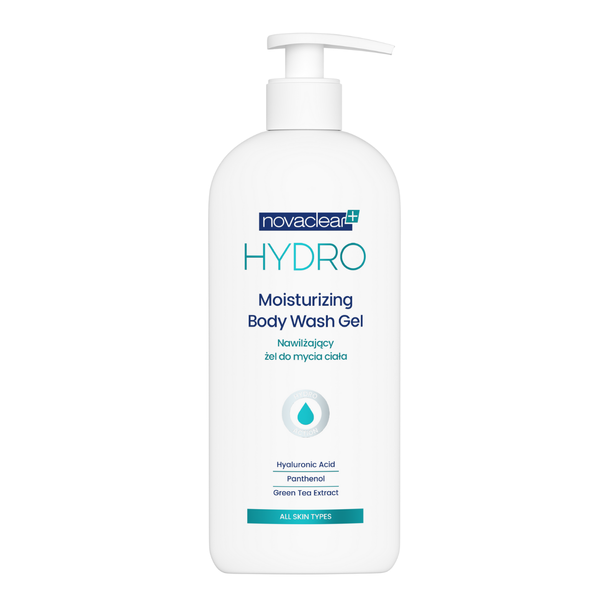 Novaclear Spălare hidratantă pentru corp Hydro 500ml