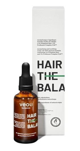 Veoli Botanica Hair The Balance Normalising and Soothing Scalp Water Rub 50ml Scurt Expiry Date 30.11.2025.