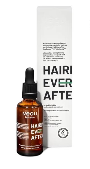 Veoli Botanica Hairly Ever After Stimulating-Strengthening-Regenerating Scalp Oil Rub 50ml Scurt Expiry Date 30.11.2025.