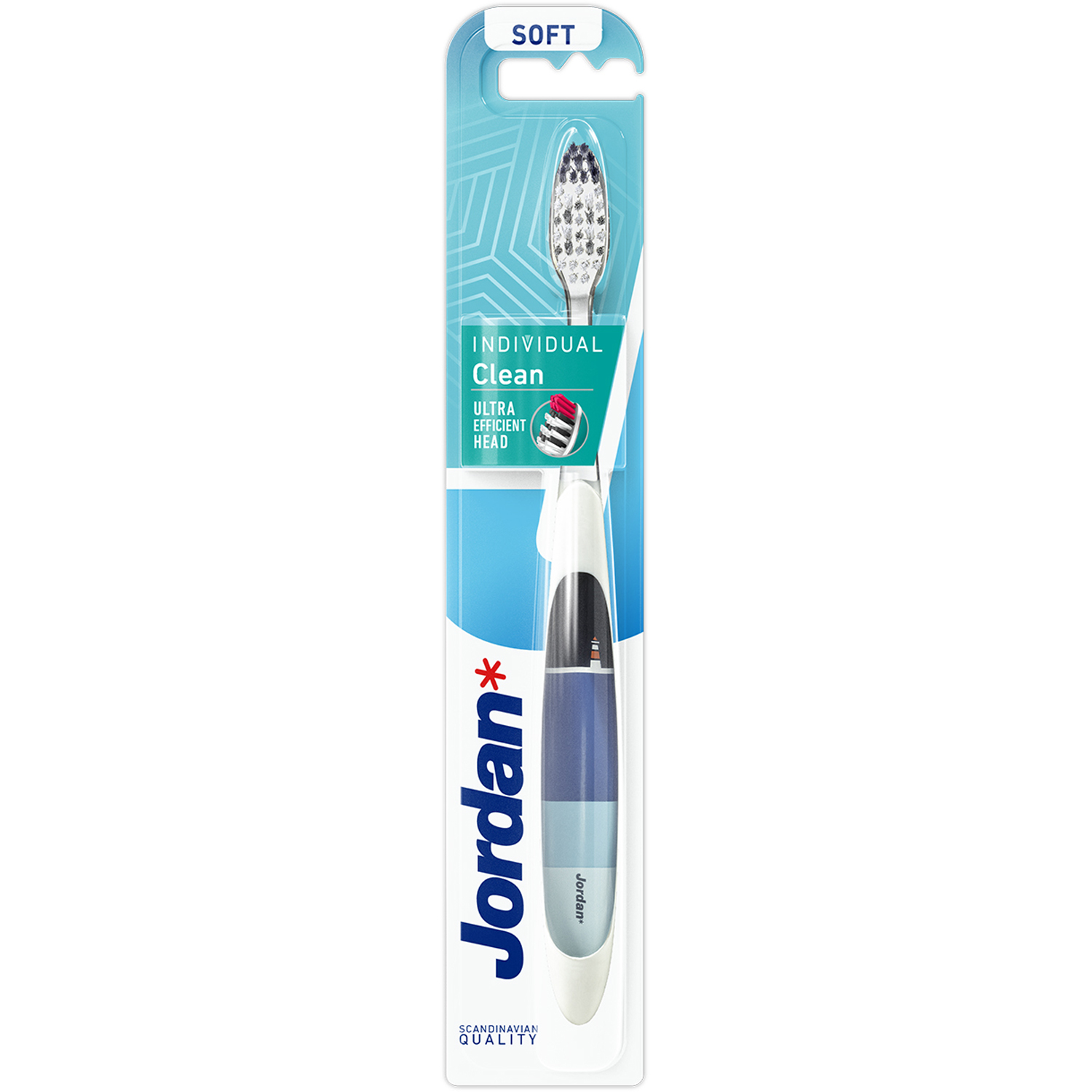 Periuța de dinți Jordan Individual Clean Soft