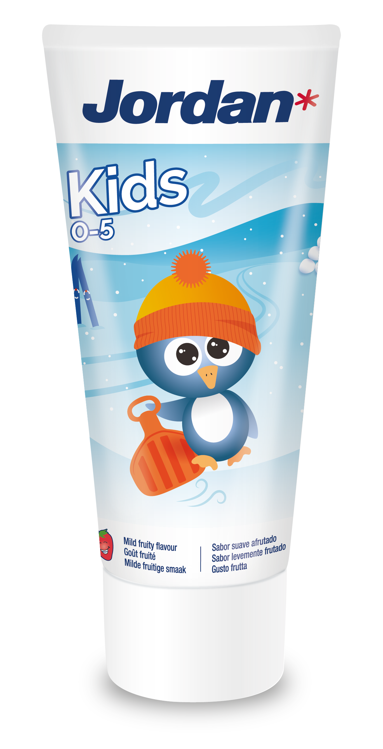 Pastă de dinți pentru copii Jordan 0-5 ani 50ml