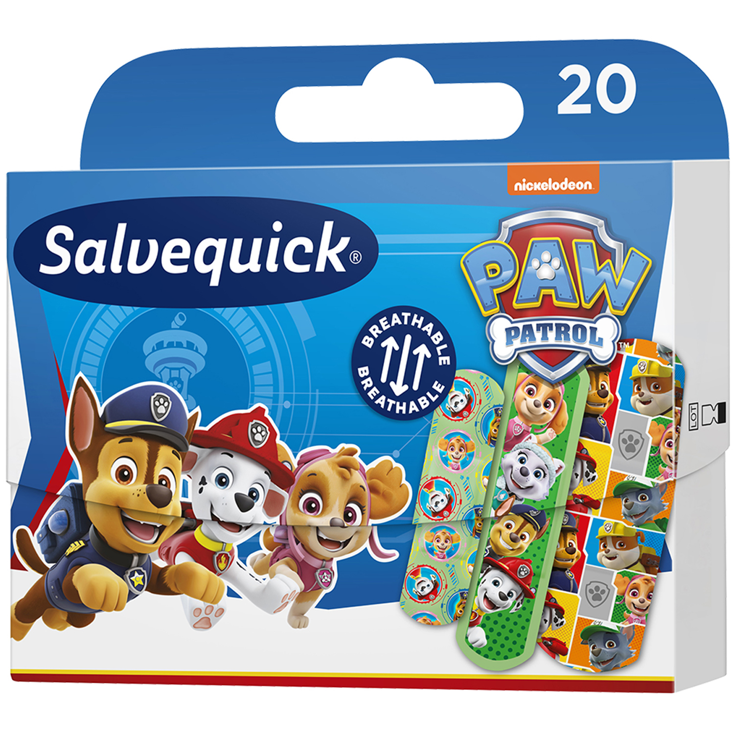 Salvequick Psi Patrol Pansamente pentru copii 20 PU