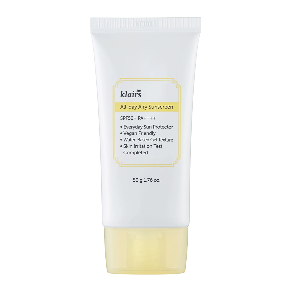 Klairs All-Day Airy Crema de protecție solară SPF50+ 50g Scurtă Data expirării 18.11.2025.