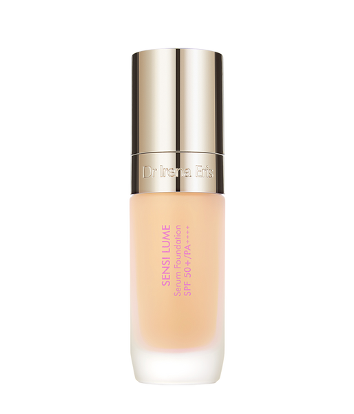 Dr Irena Eris Sensi Lume Serum-Pounder cu filtru SPF50+ PA++++ 400 Sunny Beige