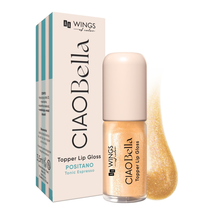 AA Wings of Color Ciao Bella Lip Gloss Topper 01 Vanilla Glaze 3.5ml