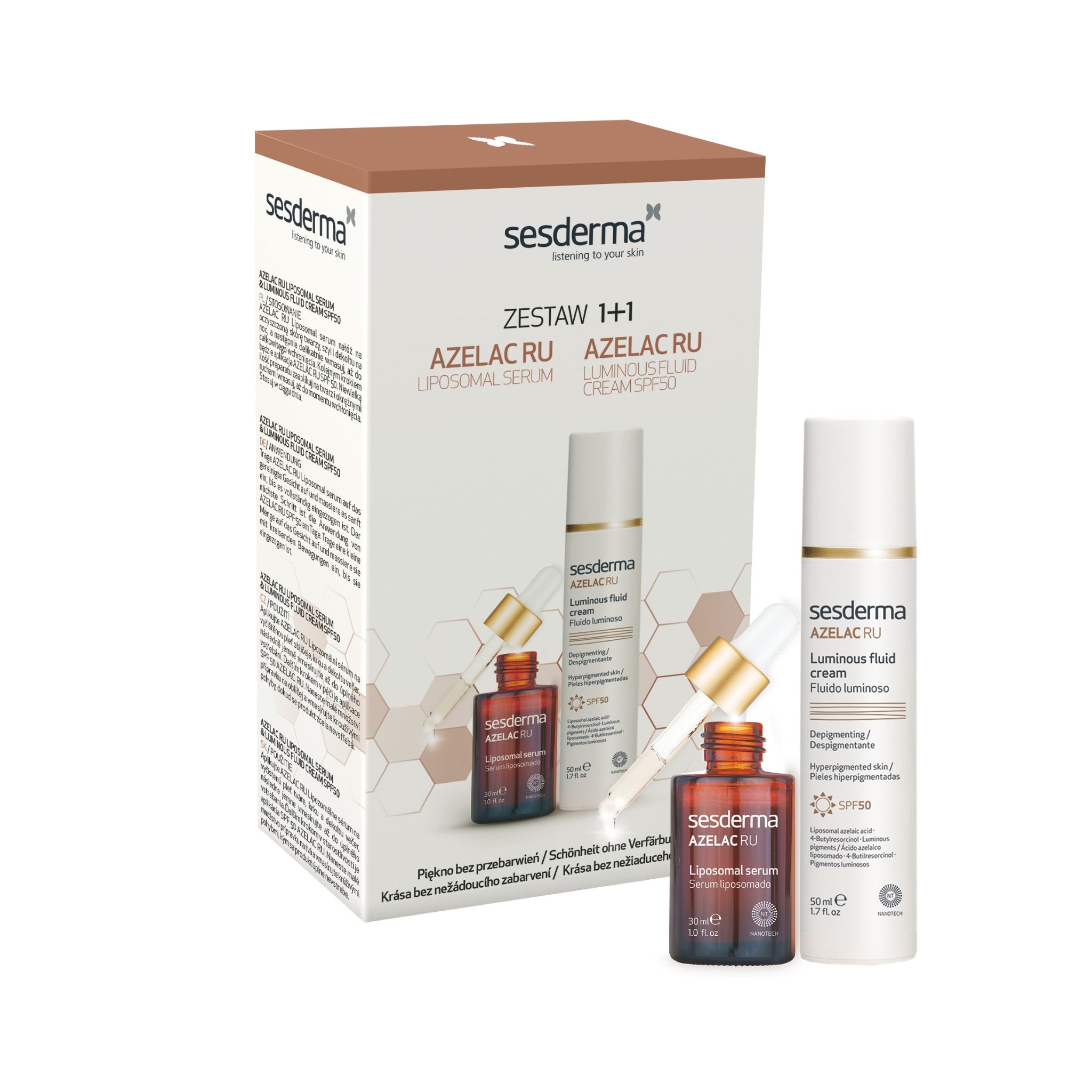 Sesderma Set Azelac Ru Serum + Cremă de față