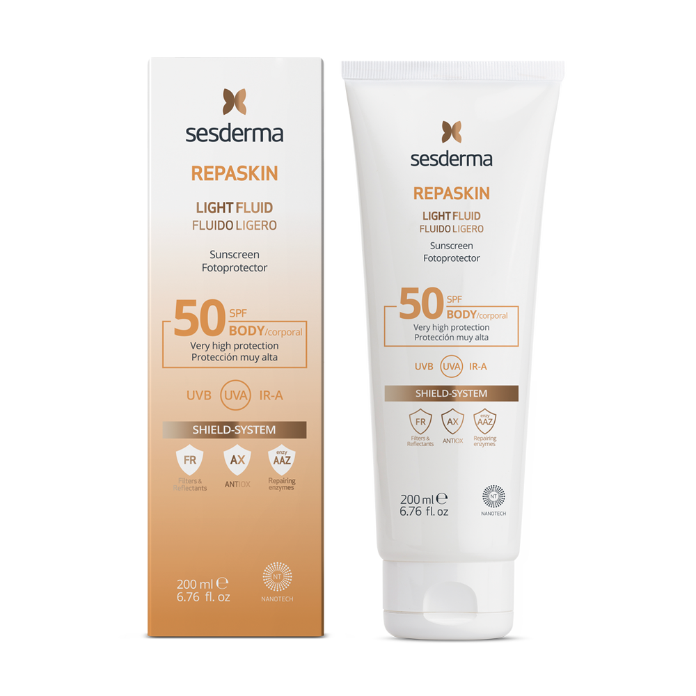 Sesderma Repaskin Light Fluid Photoprotector Loțiune de corp cu SPF50+ 200ml