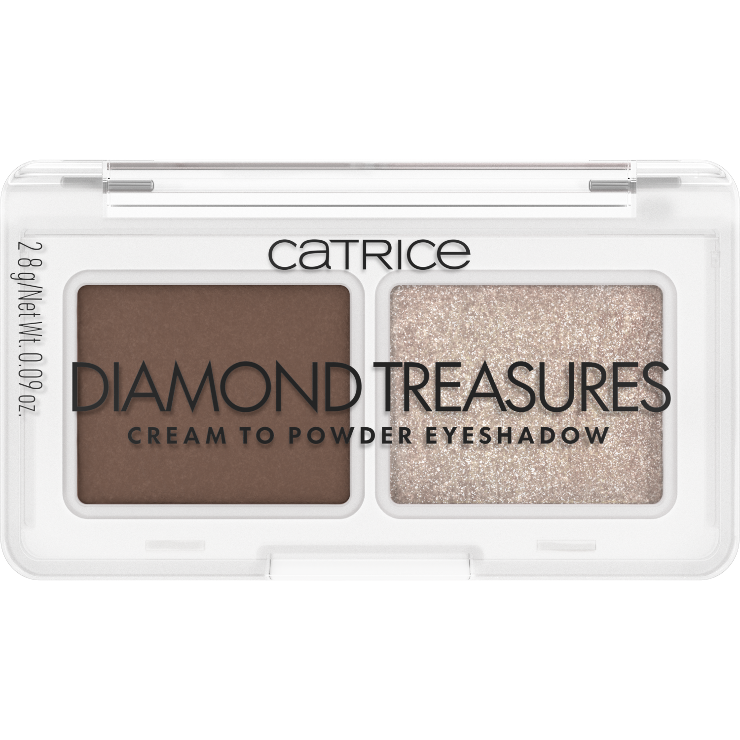 Farduri de ochi în pudră cremă Catrice Diamond Treasures 010 Hazel Spark
