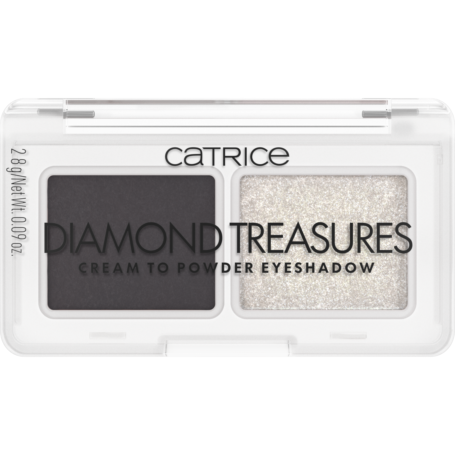 Farduri de ochi cremă-pudră Catrice Diamond Treasures 030 Smokey Diamond