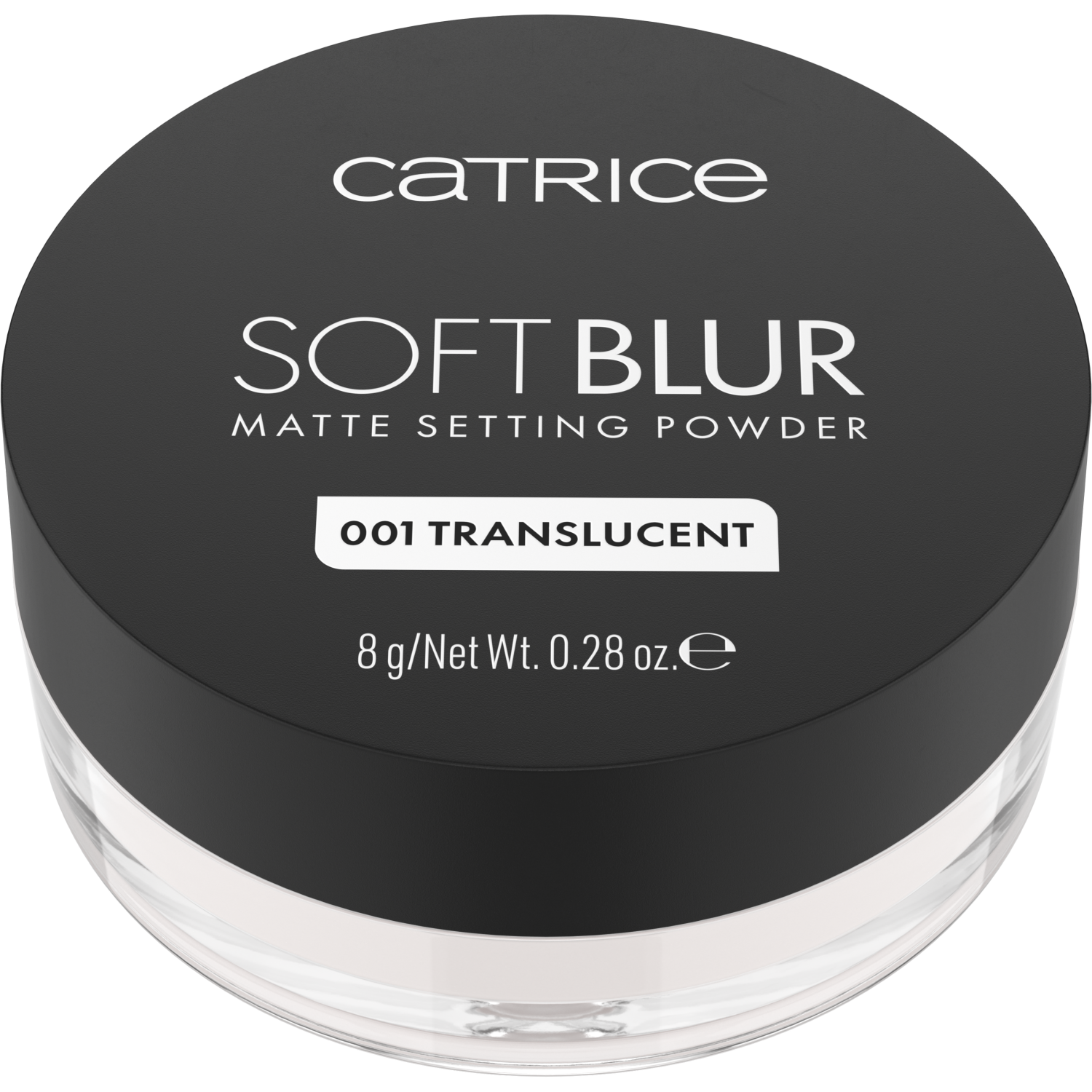 Catrice Soft Blur Pudră matifiantă 001 translucidă