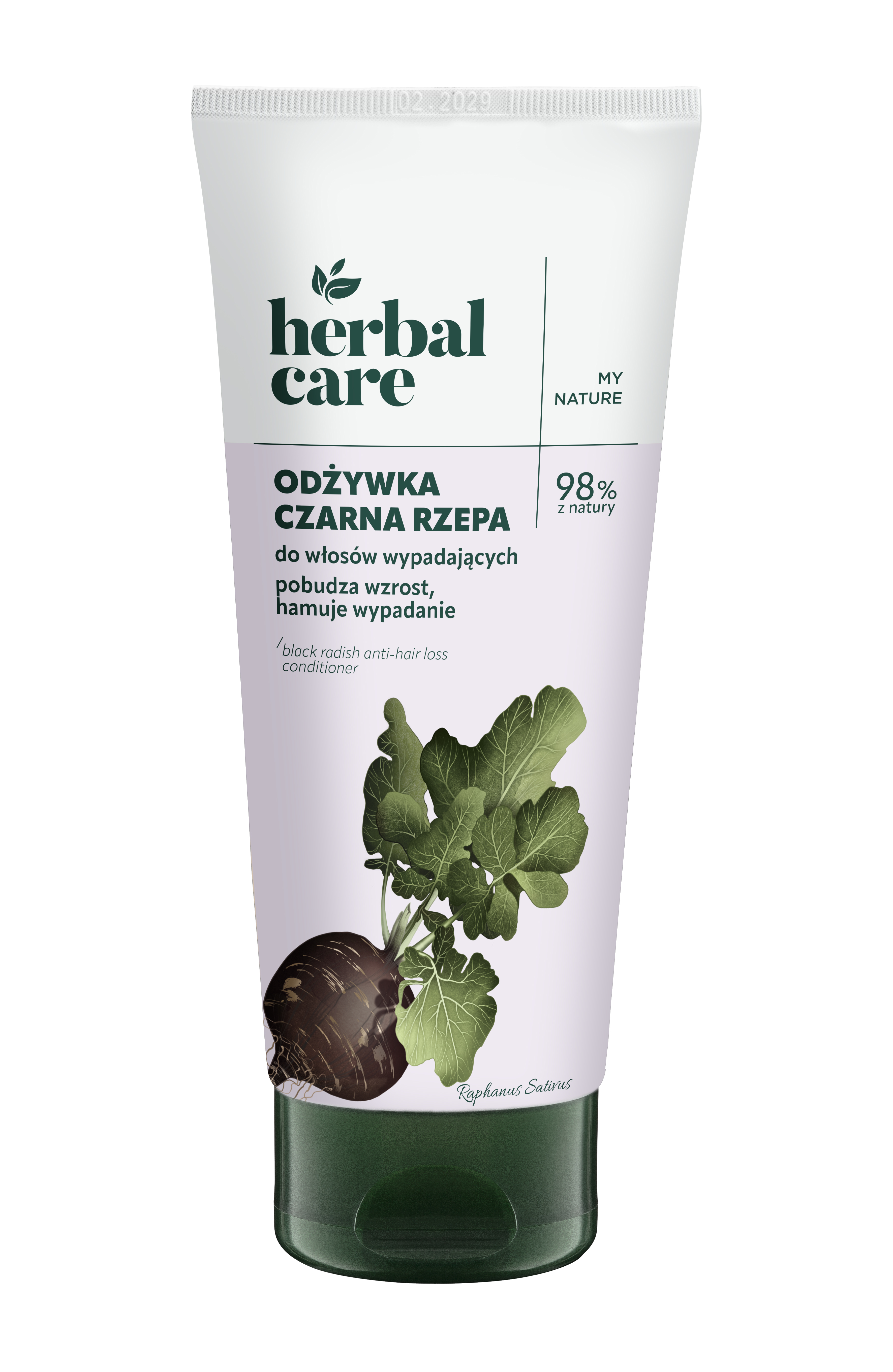 Farmona Herbal Care Black Turnip Balsam pentru păr căzut 200ml