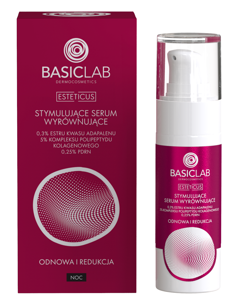 BasicLab Esteticus Stimulating Equalising Serum 0.25% PDRN 30ml