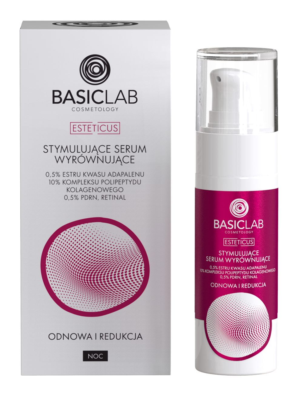 BasicLab Esteticus Stimulating Equalising Serum 0.5% PDRN 30ml