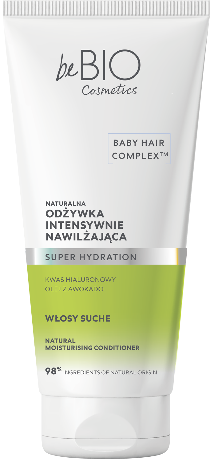 beBIO Cosmetics Baby Hair Complex Balsam natural intensiv de hidratare 200ml