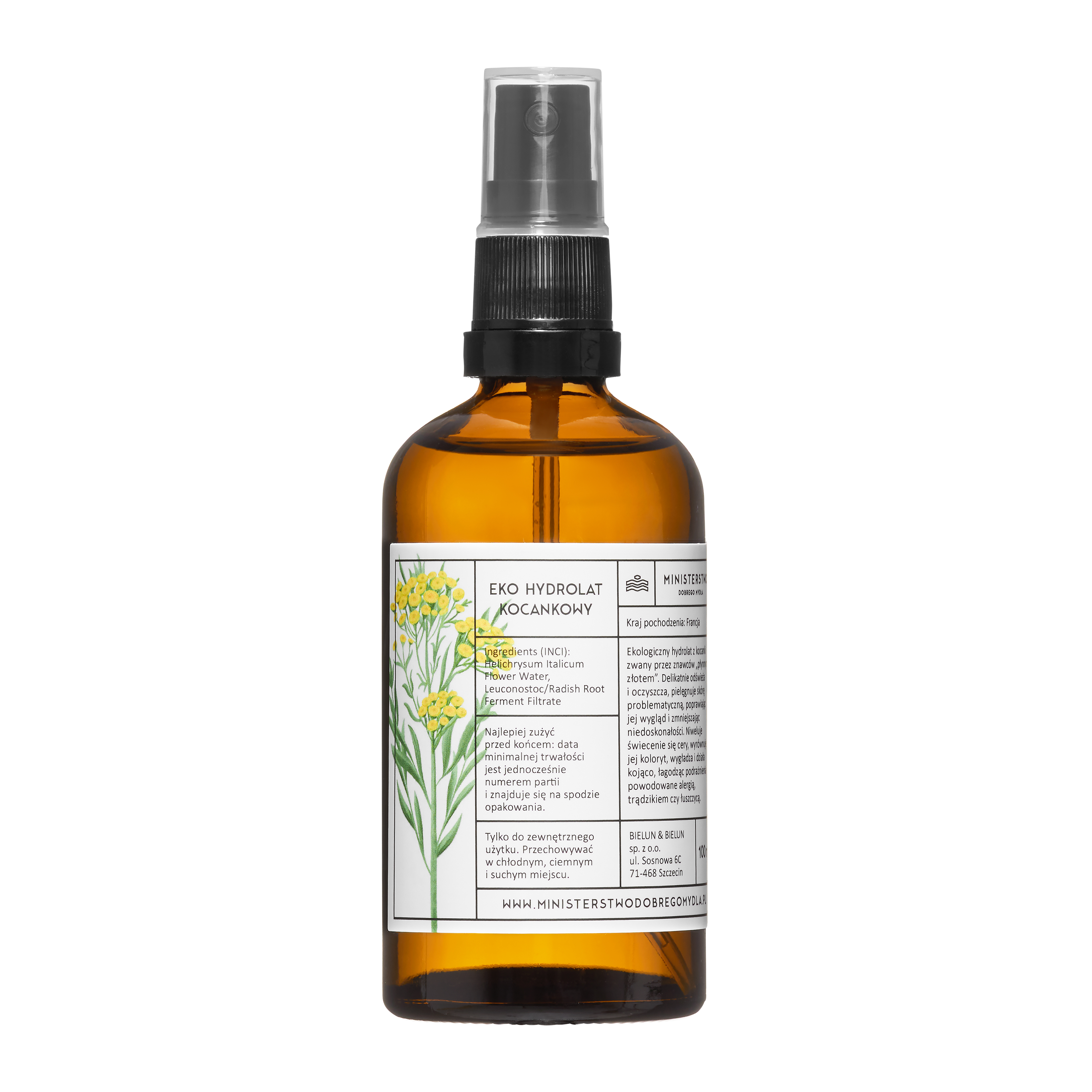 Ministerul săpunului bun Eco Blossom Hydrolat 100ml