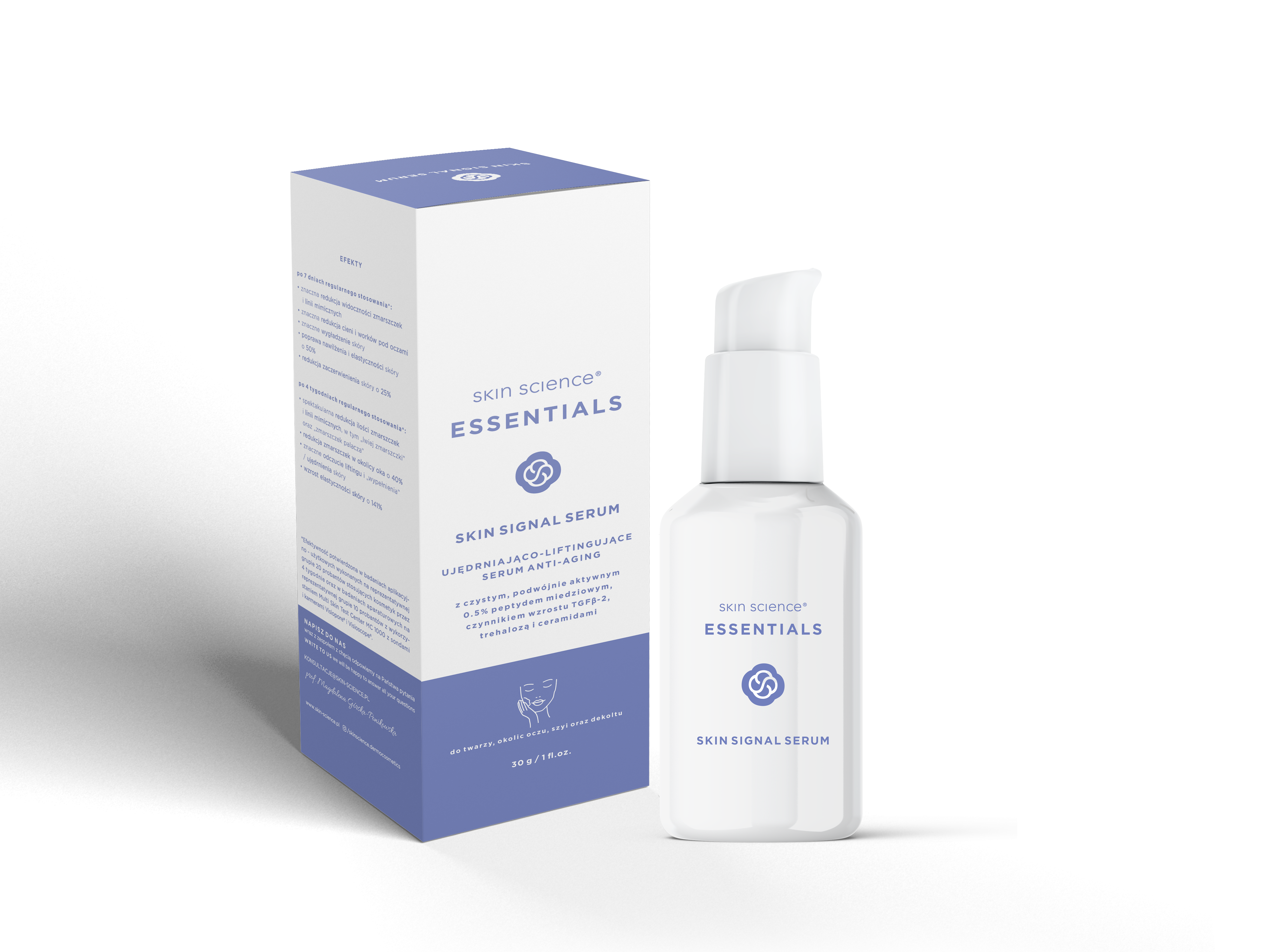 Skin Science Essentials Skin Signal Firming-Lifting Anti-Aging Serum 30g