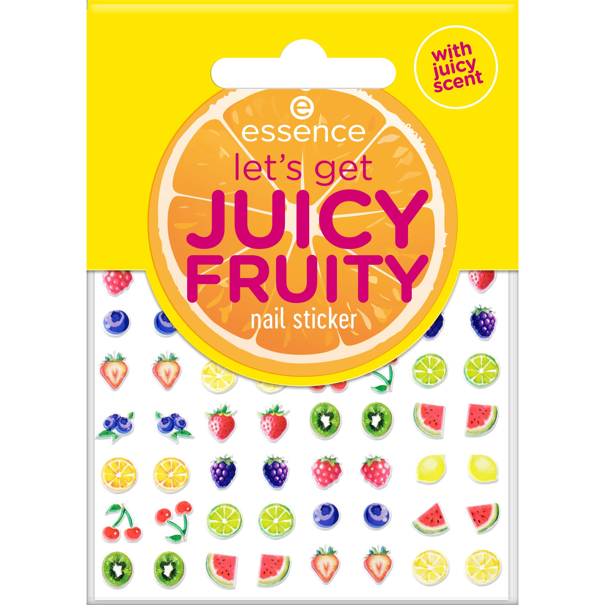 Essence Lets Get Juicy Fruity Nail Stickers
