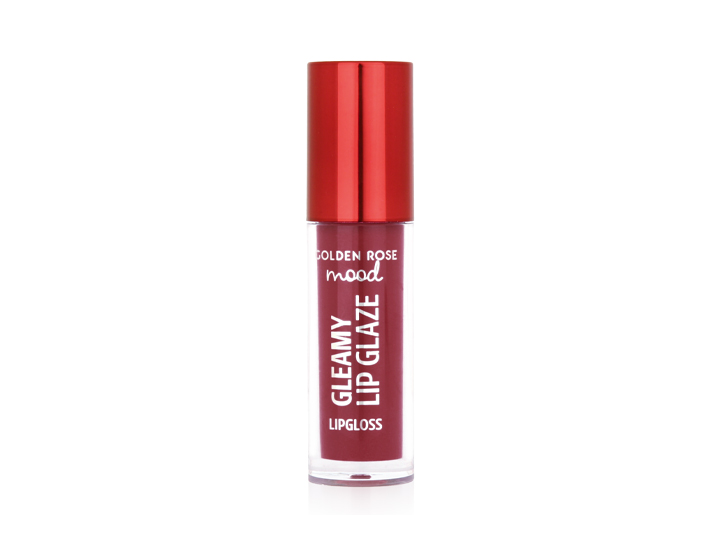 Golden Rose Mood Gleamy Lip Glaze 206 Plum Glaze