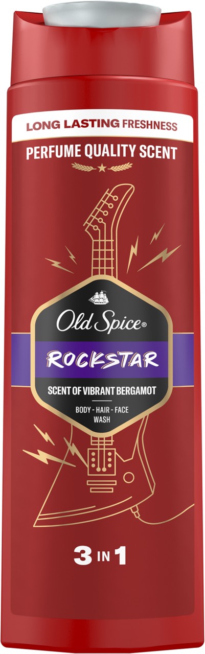 Old Spice Żel pod Prysznic 3w1 Rockstar 400ml