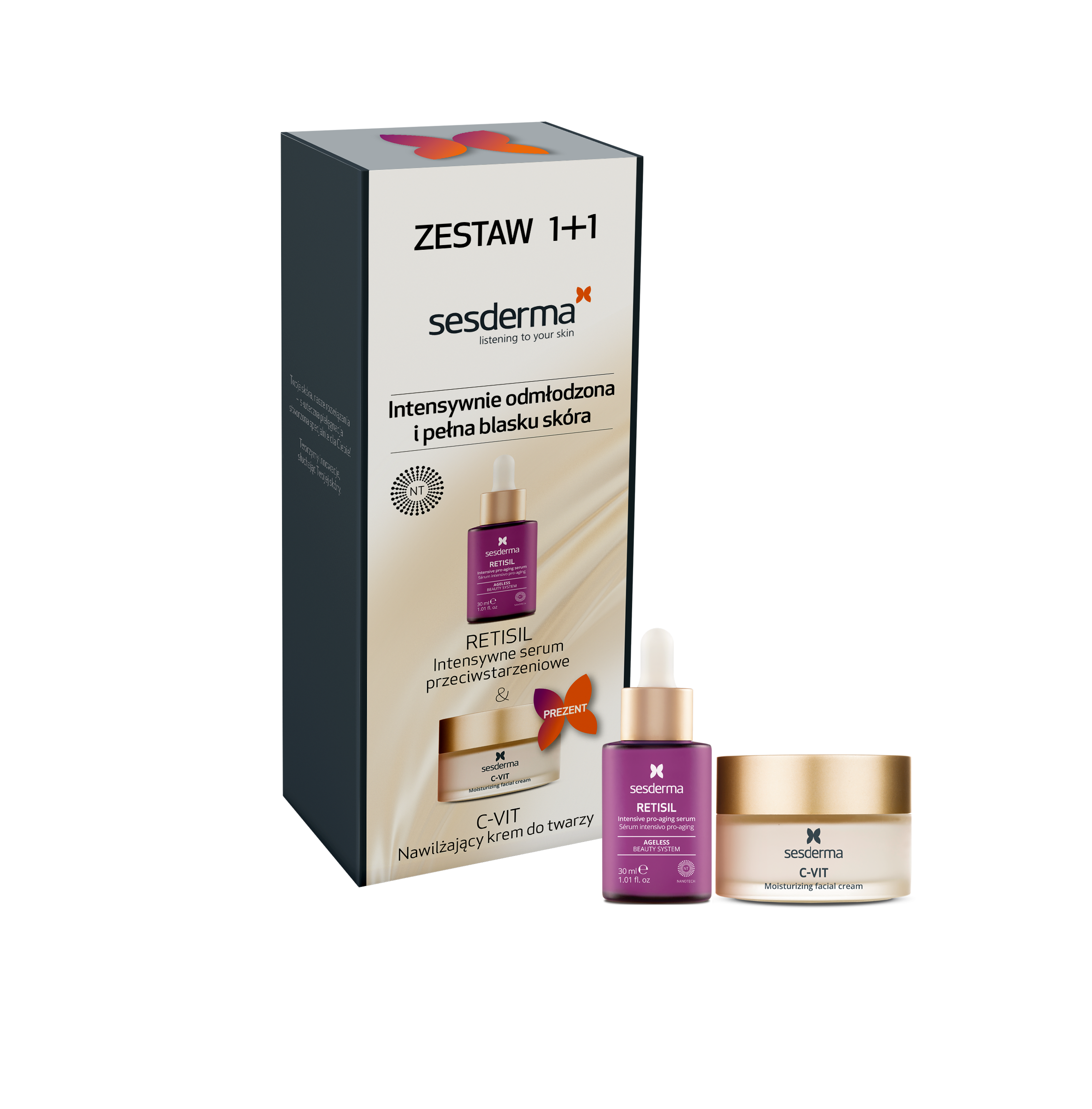 Sesderma Set Retisil Serum + C-Vit Cream
