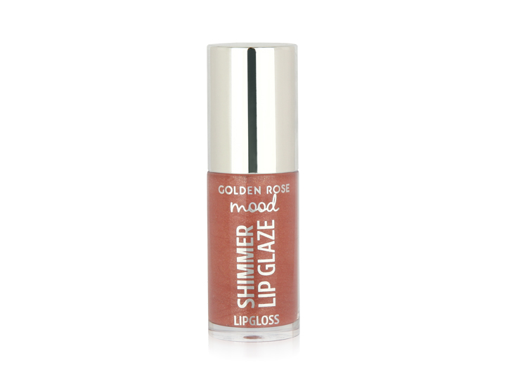Golden Rose Mood Shimmer Lip Glaze 253 Sunset Glaze