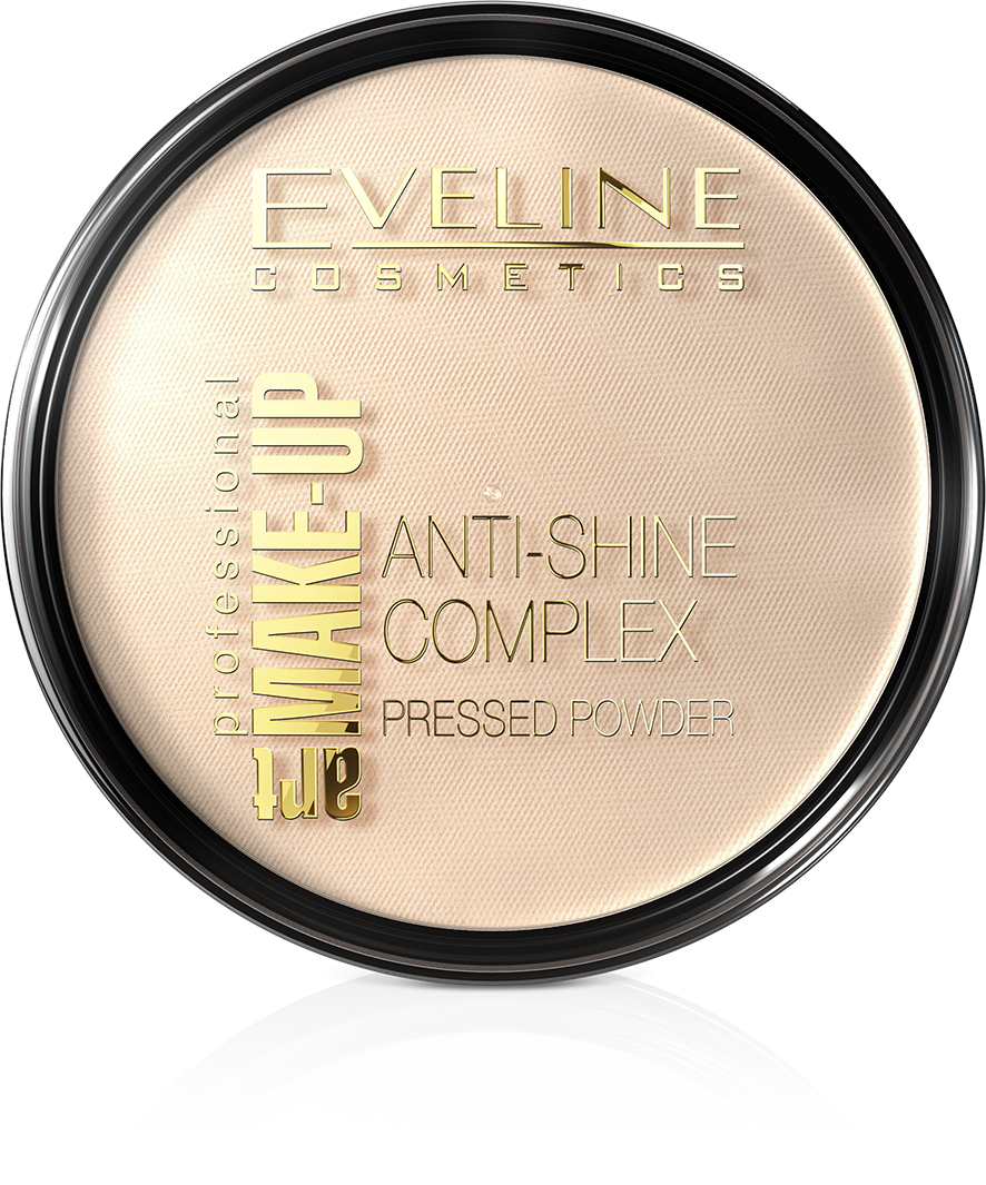 Eveline Professional Art Make-Up Pudră minerală matifiantă cu mătase 33 Golden Sand